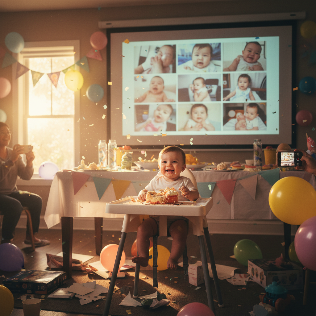 Create a Baby's First Year Slideshow