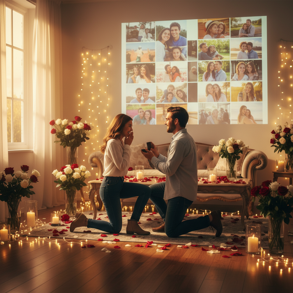 DIY Proposal Slideshow: How to Create a Memorable Moment