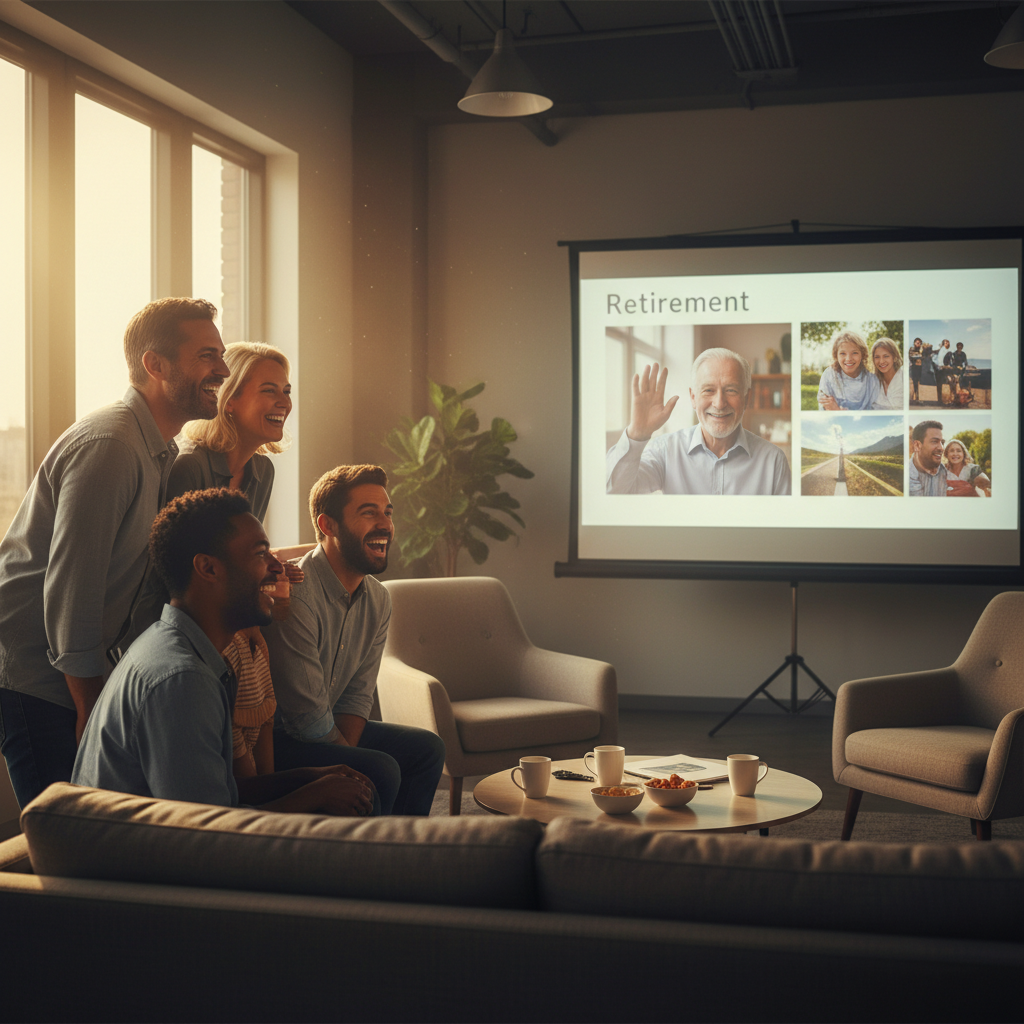 Retirement Party Slideshow: Ideas, Tips & Free Maker