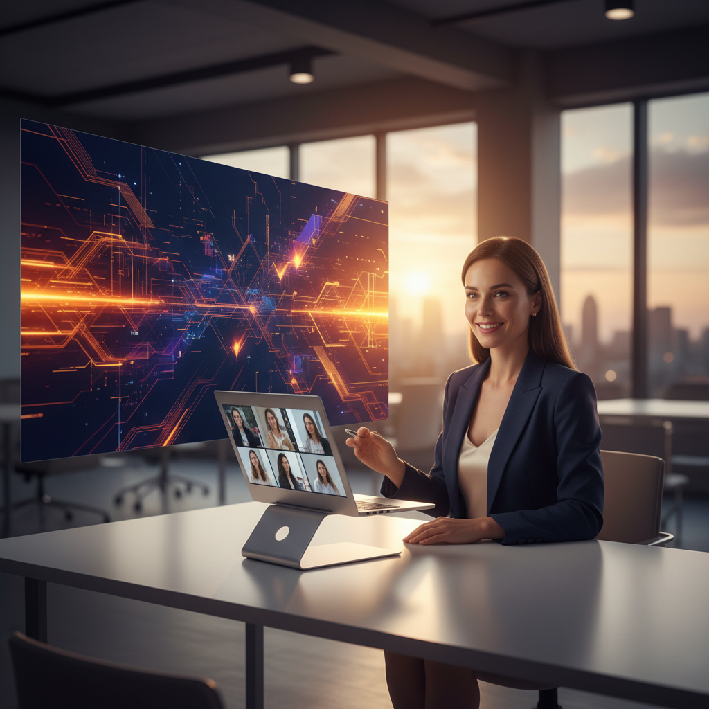Virtual Background Slideshow Ideas for Online Meetings